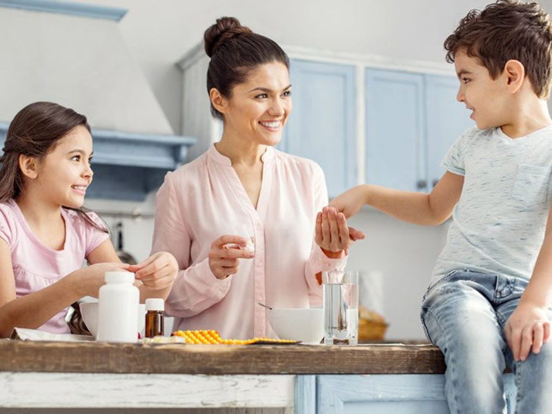 Vitamin D deficiency in children