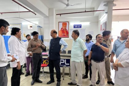 Haridwar Hospital Inspection