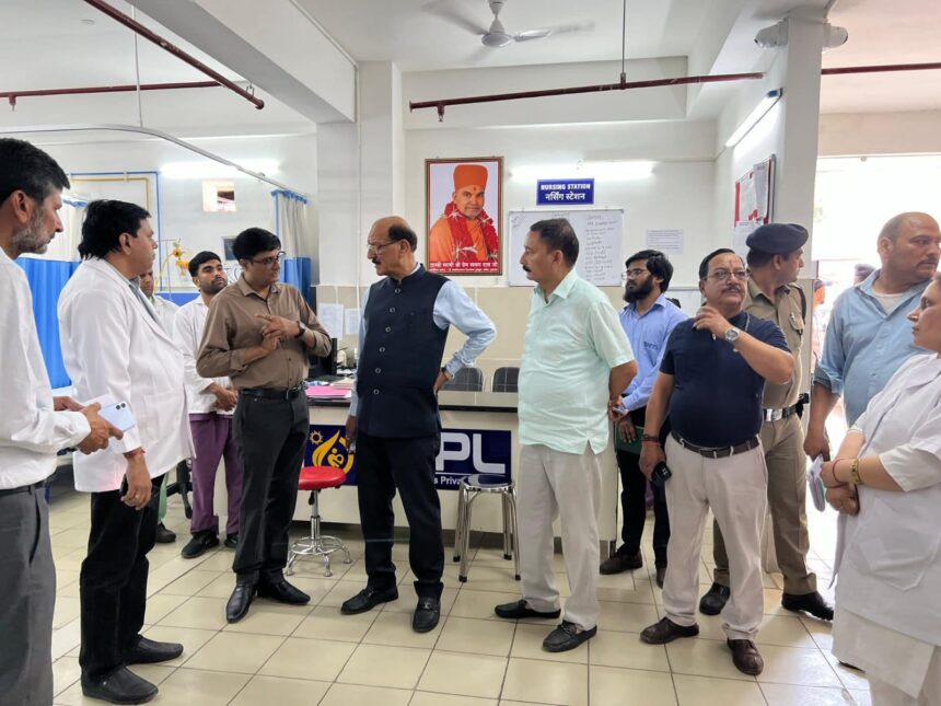 Haridwar Hospital Inspection