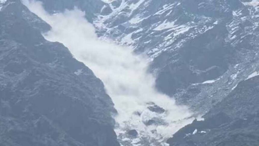 Glacier Burst Near Badrinath