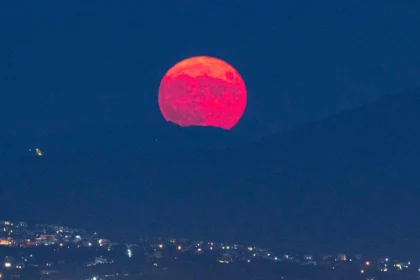 Blue Moon 2026: Blue Moon 2026 visible in the evening sky over India on May 31