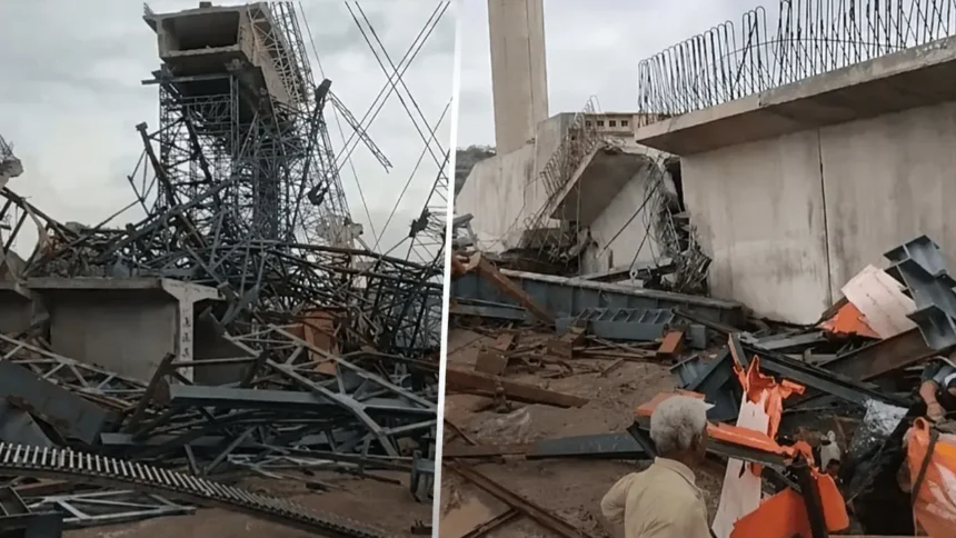 Hamirpur Bridge Collapse:Bridge collapse in Hamirpur kills 6 workers.