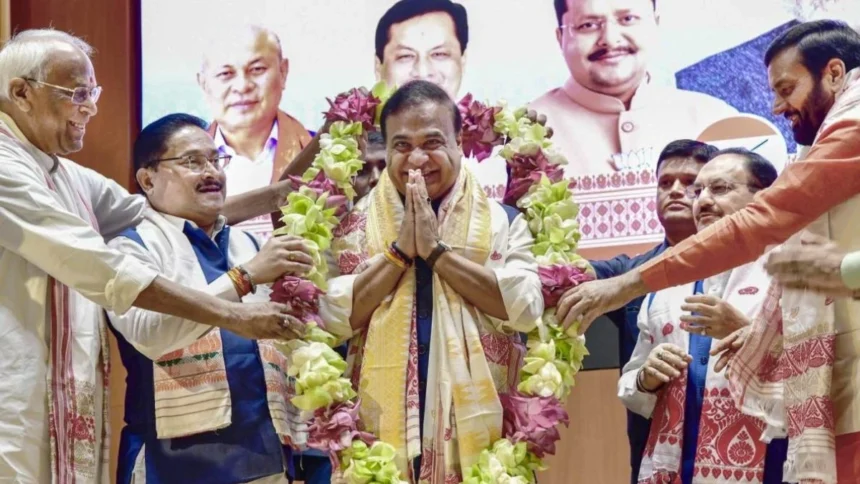 Himanta Biswa Sarma Oath Ceremony
