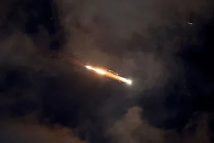 Iran US Conflict: Smoke rising after an alleged Iranian strike near a US military airbase in the Middle East