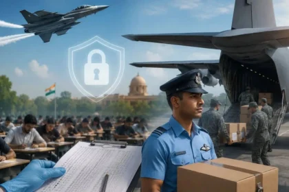 NEET Re-Exam Security: NEET re-exam paper security with Air Force support.