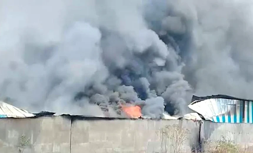 Nagpur Car Warehouse Fire