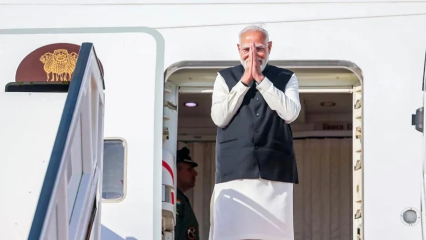 PM Modi 5 Countries Visit