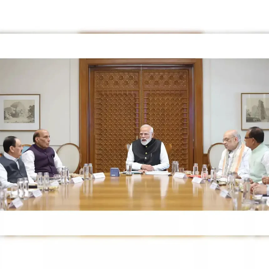 PM Modi Cabinet Meeting