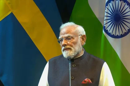 PM Modi Sweden Visit 1