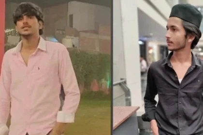 Surya Murder Case Ghaziabad: Police officers escort arrested suspects in the Surya Murder Case Ghaziabad as investigators reveal new details about the fatal stabbing incident in Khoda, Ghaziabad.