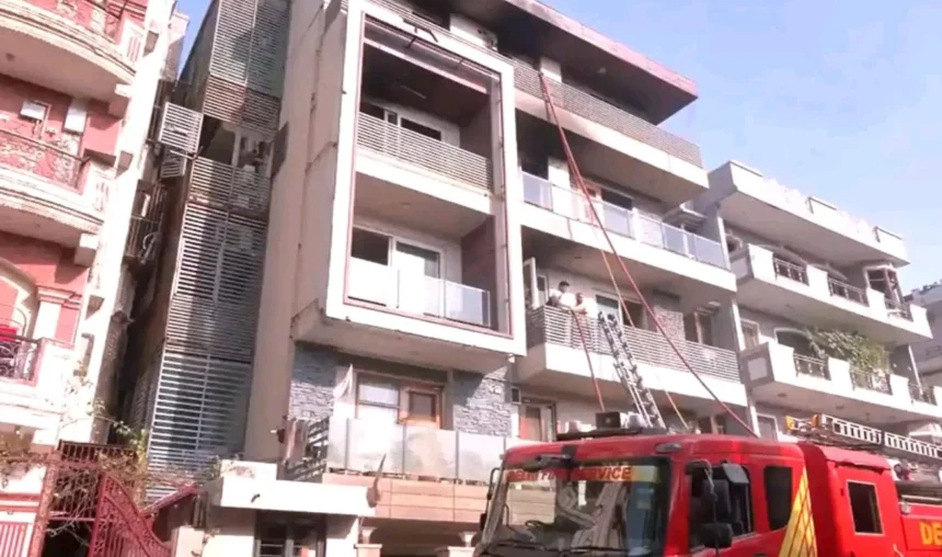 Vivek Vihar Fire Incident