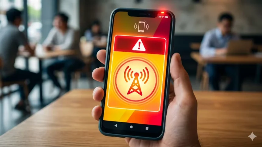 Cell Broadcast Alert Test