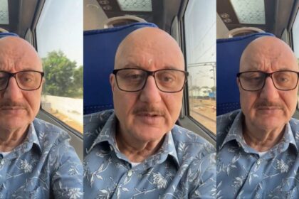 Anupam Kher Vande Bharat Travel