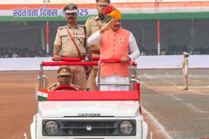 CM Mohan Yadav Carcade