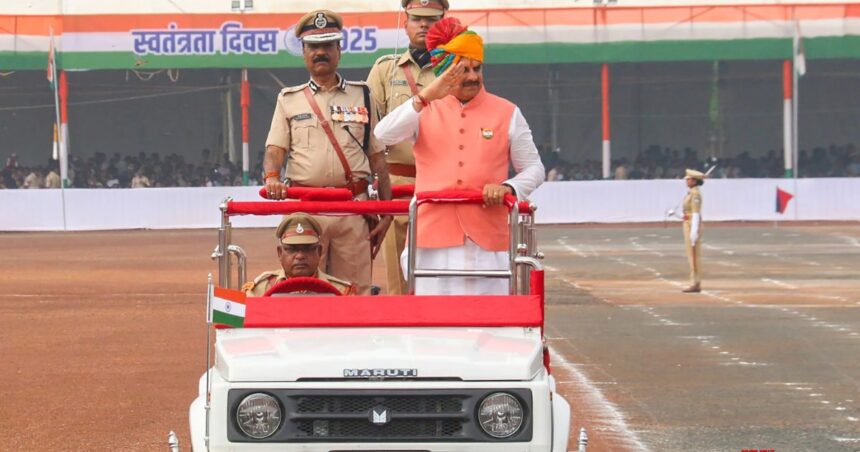 CM Mohan Yadav Carcade