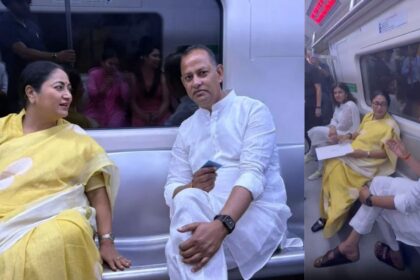 CM Rekha Gupta Metro Travel