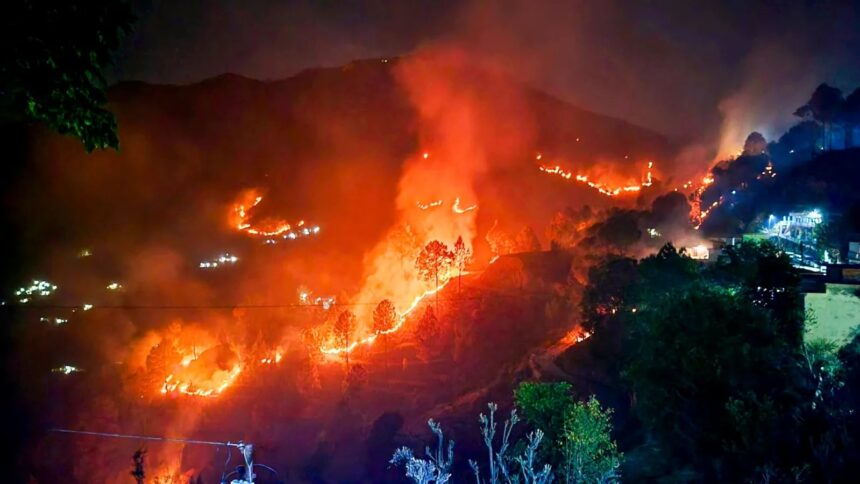 Pauri Forest Fire
