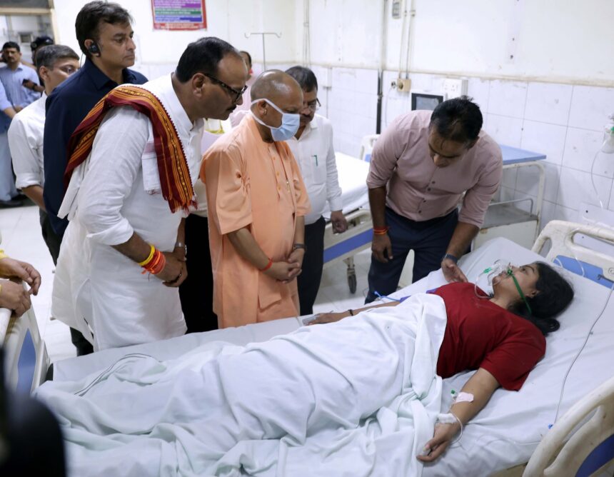 Lucknow Coaching Fire site inspected after CM Yogi ordered a safety probe