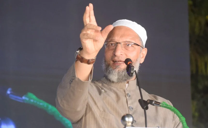 AIMIM UP Election 2027: Asaduddin Owaisi addressing AIMIM UP Election 2027 rally in Bahraich Uttar Pradesh