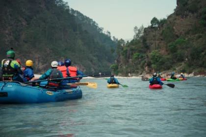 Adventure Tourism Uttarakhand event on Tons River featuring rafting, kayaking and international adventure sports activities in Jaunsar-Bawar