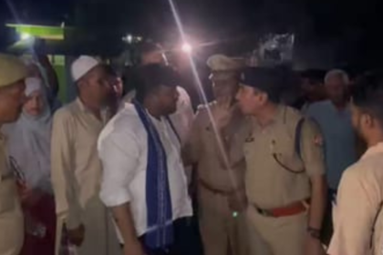 Bijnor News: Standoff between administration and Azad Samaj Party in Bijnor; uproar ensues following a viral video.