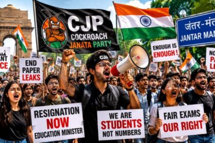Delhi Protest News: Students demonstrate their strength at Jantar Mantar, raising questions about the education system