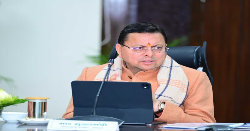 Uttarakhand Political Appointments: Uttarakhand Chief Minister Pushkar Singh Dhami with BJP leaders amid controversy over more than 100 political appointments in the state.