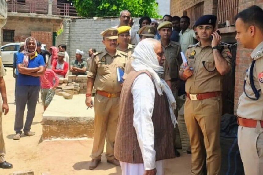 Fatehpur Firing Case: 'Don't come any closer...' Father held his ground with a gun for 40 minutes after shooting his son and daughter-in-law.