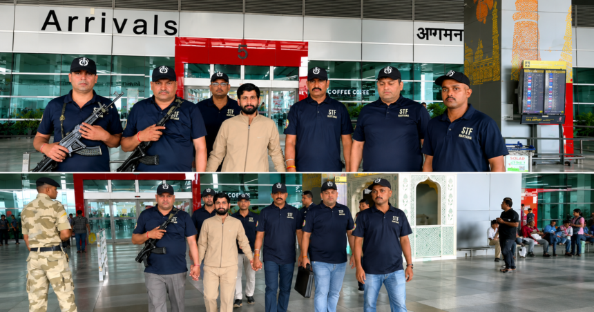 Haryana STF Venket Garg: STF gangster Venket Garg back from Georgia to India in a major international operation against organized crime