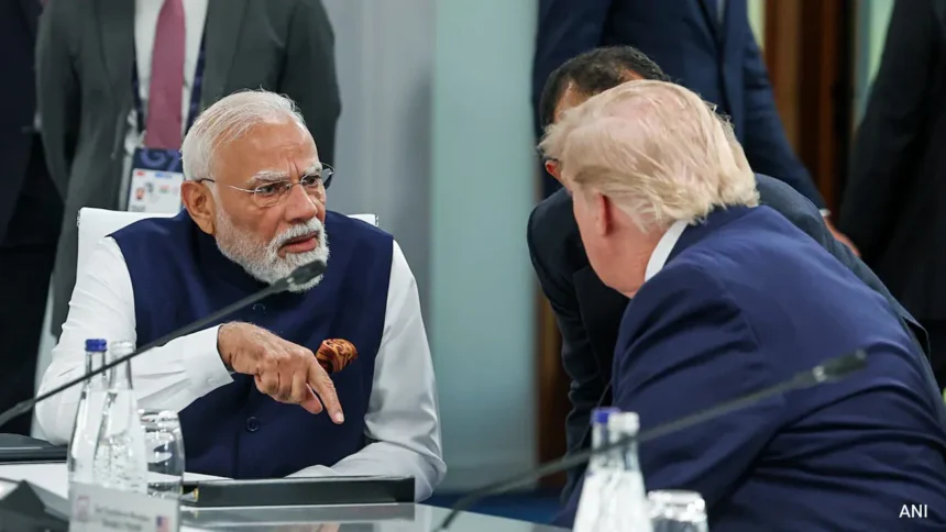 Indian Sailors Death Issue: PM Modi addressing G7 leaders while discussing and maritime security concerns in the presence of Donald Trump.