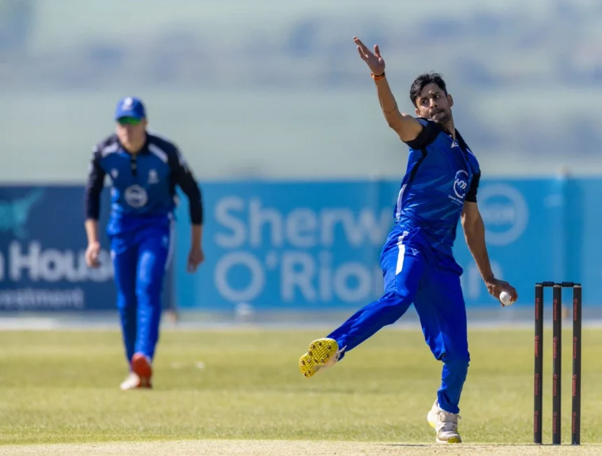 Jay Moondra Ireland Team: Jay Mundra celebrating after selection in Ireland T20 squad against India