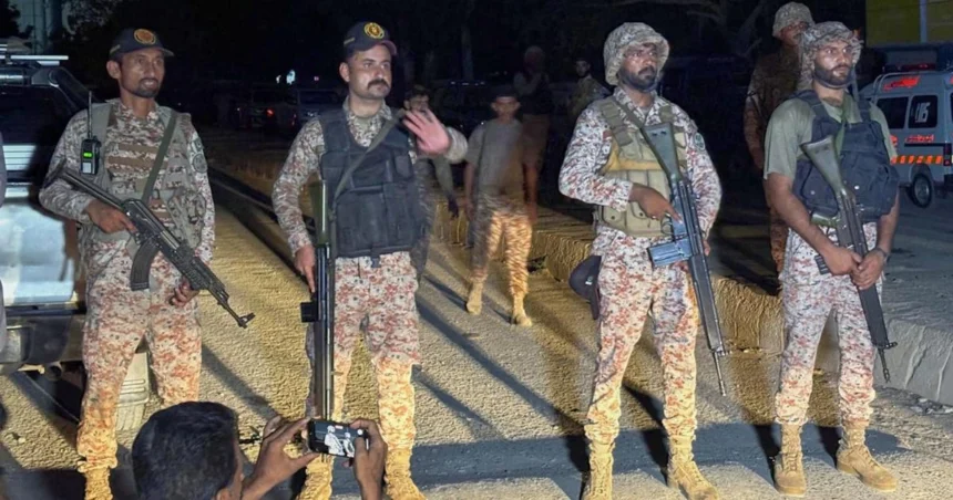 Karachi Rangers Attack: Karachi Pakistan Rangers Headquarters after militant attack with heavy security deployment