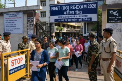 NEET UG 2026 Re Exam Security: NEET UG 2026 Re Exam Security with CCTV cameras, biometric verification and AI monitoring at examination centers