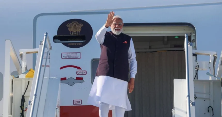 PM Modi Slovakia Visit: Prime Minister Narendra Modi receives traditional welcome during PM Modi Slovakia Visit in Bratislava