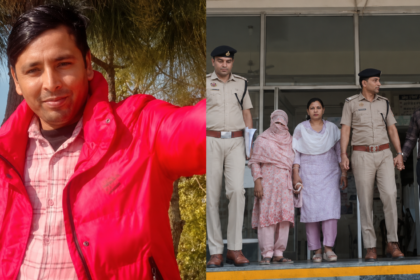 Panipat Murder Case में गिरफ्तार आरोपी पत्नी पिंकी और विशाल की सांकेतिक तस्वीर