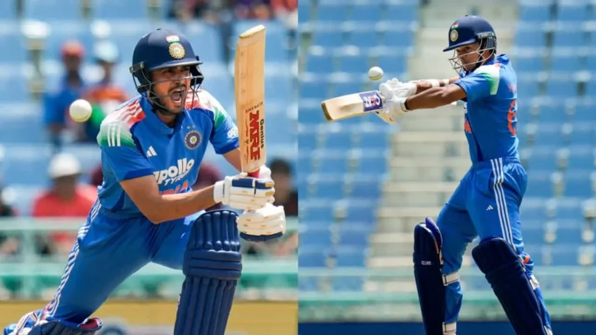 Shubman Gill Sacrifice: Shubman Gill and Yashasvi Jaiswal during India vs Afghanistan Lucknow ODI 2026