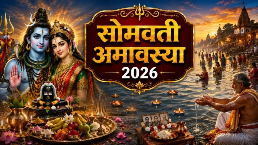 Somvati Amavasya 2026: Devotees performing Peepal tree worship and Shiva Puja on Somvati Amavasya 2026