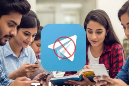 Telegram Ban India: Telegram app logo displayed on a smartphone screen after ban removal in India, with message editing feature temporarily disabled until June 30, 2026.