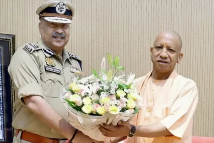 UP Encounter Policy: UP Police personnel during an operation as the Ghazipur Encounter sparks debate over UP Encounter Policy and law-and-order measures in Uttar Pradesh.
