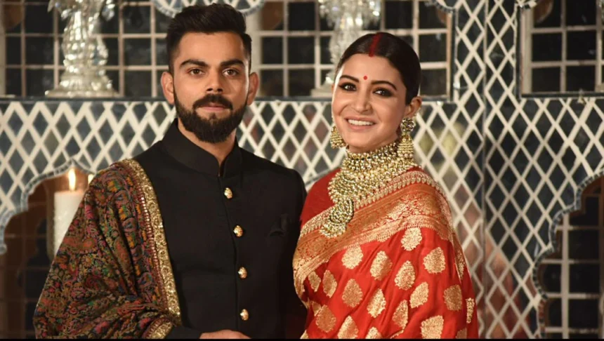 Virat Anushka Viral Video: Virat Kohli and Anushka Sharma laughing together during their Delhi wedding reception as a viral moment from the event resurfaces after years.