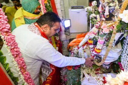Rajasthan CM Mathura visit