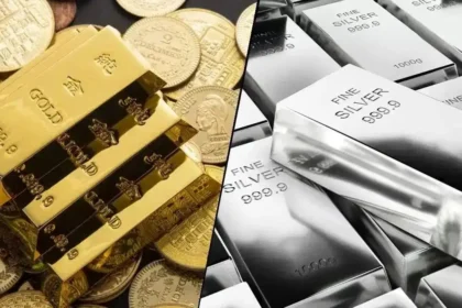 Gold Price Fall causes major decline in bullion market as gold drops over ₹1,200 and silver falls by more than ₹4,400.