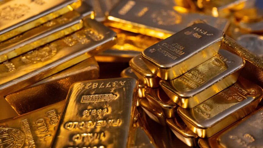 Gold Silver Price Today displayed in market as Gold Silver Price Today falls sharply on MCX amid global uncertainty