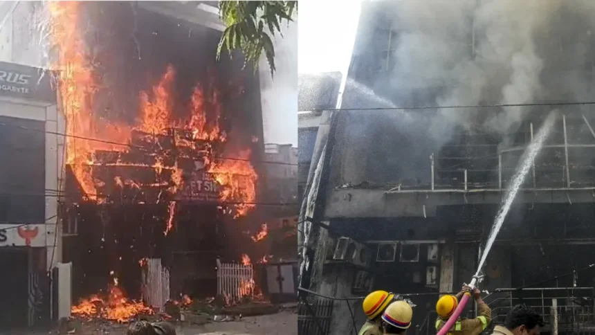 Lucknow Fire Tragedy: Massive fire at a coaching center in Lucknow; 15 dead! PM and CM express grief.