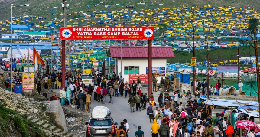 Amarnath Yatra 2026: Pilgrims leaving Jammu for Amarnath Yatra 2026 under heavy security arrangements