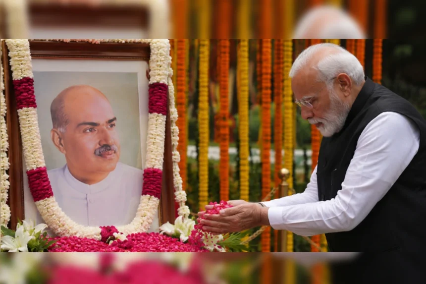 Dr. Syama Prasad Mookerjee: PM Modi paying tribute to Dr Syama Prasad Mookerjee on his 125th birth anniversary