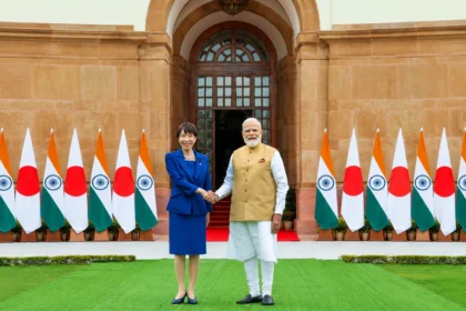 India Japan Joint Statement: PM Narendra Modi and Japan PM Sanae Takaichi during the India-Japan summit discussing joint action against terrorism.