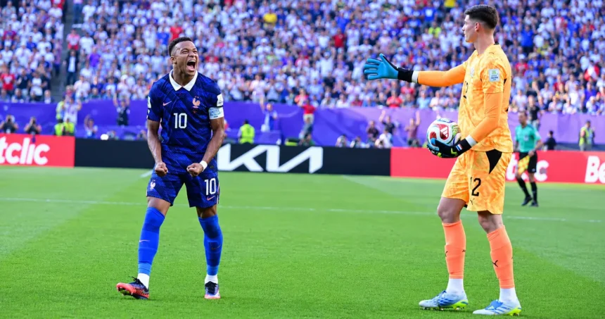 Kylian Mbappe Handshake Controversy: Kylian Mbappe refuses handshake with Paraguay goalkeeper Orlando Gill after FIFA World Cup match.