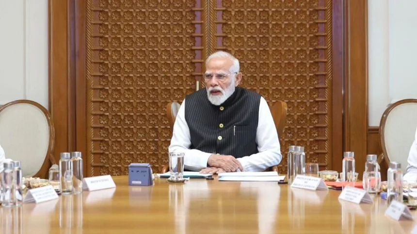 PM Modi 4-Hour Marathon Meeting: Prime Minister Narendra Modi chairs a 4-hour marathon meeting with Union Secretaries to discuss Viksit Bharat 2047 and governance reforms.