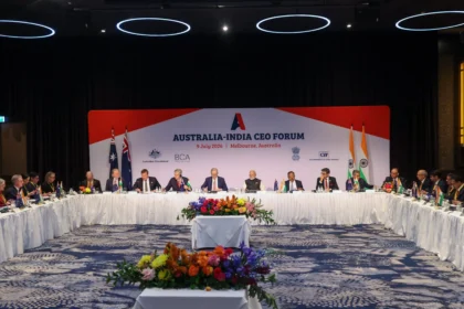 PM Modi Australia CEO Forum: PM Narendra Modi addressing the India-Australia CEO Forum in Melbourne on green energy, investment and Net Zero goals.